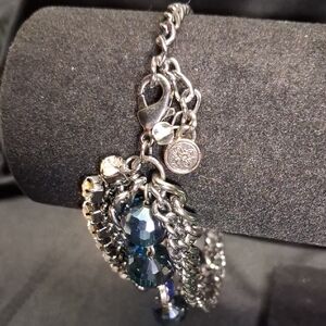 Vera By Vera Wang Elegant Silver and Blue Bracelet
